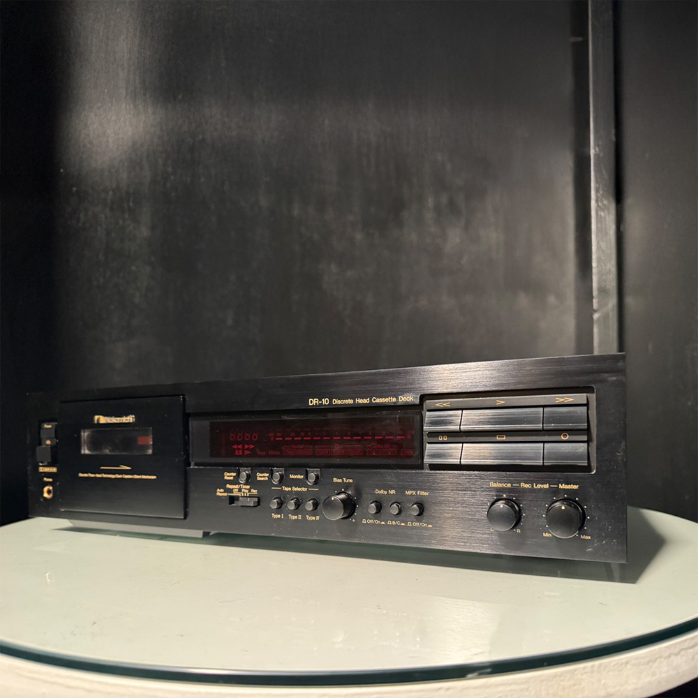 Nakamichi DR-10 Discrete Head Cassette Deck - Black