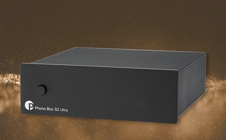 Project Phono Box S2 Ultra MM/MC on a table