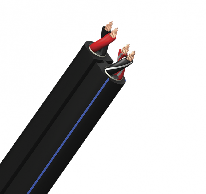 AudioQuest Rocket 22 Speaker Cable - inside visible