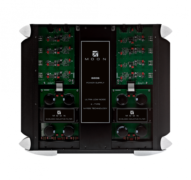 Moon 820S External Power Supply inside circuitry.