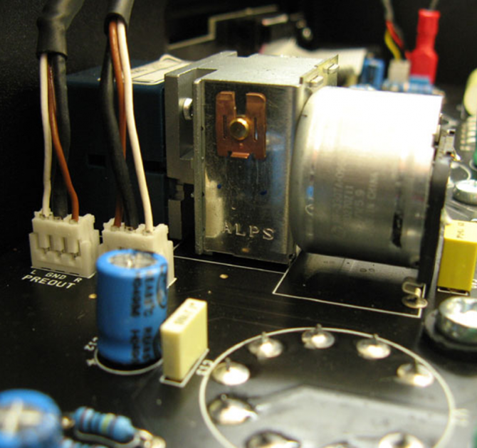 Synthesis Action A50 Taurus Amplifier inside view