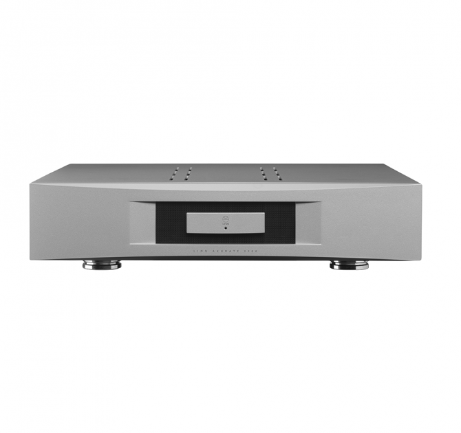 Linn Akurate 2200 Amplifier front and top view.