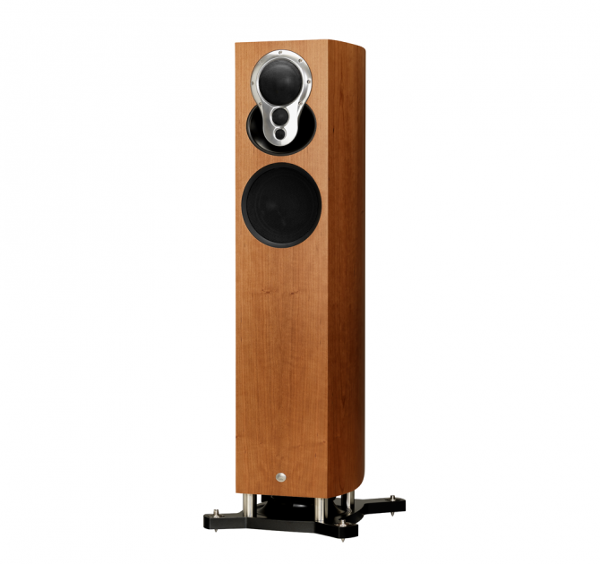 Linn Akubarik Exakt Loudspeaker in cherry