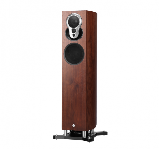 Linn Akubarik Exakt Loudspeaker in rosenut
