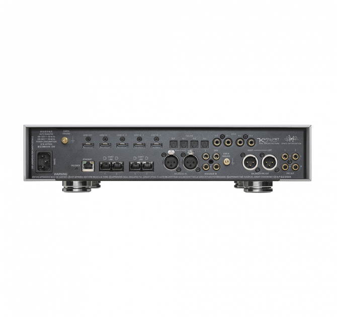 Linn Akurate DSM Katalyst rear view.