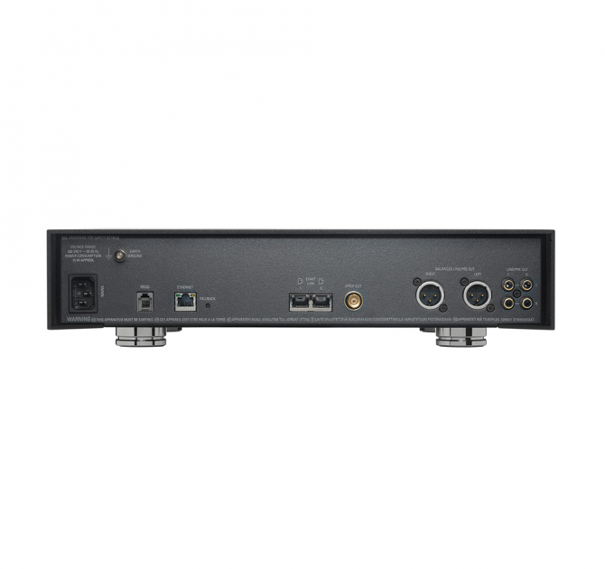 Linn Akurate DS rear view.