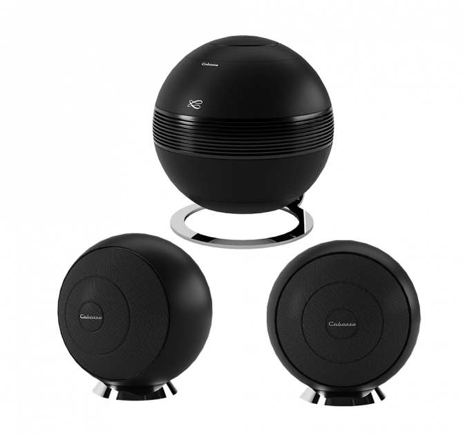Cabasse Baltic 5 Sub System (on base) in black