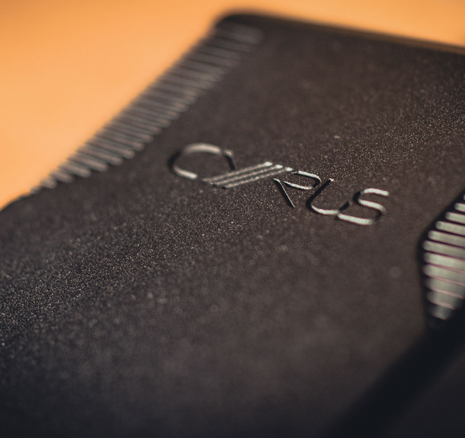 Cyrus X Power Amplifier close-up.
