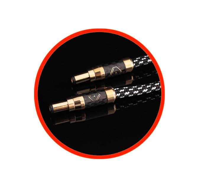 Silent Angel DC Upgrade Cable-Bastei 5V - Zebra Plaid