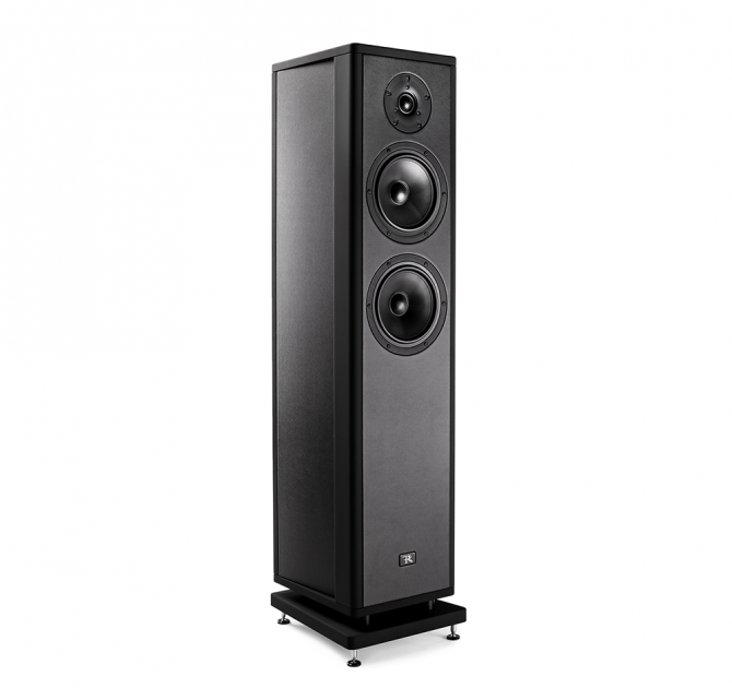 Rosso Fiorentino Elba II Loudspeaker in black