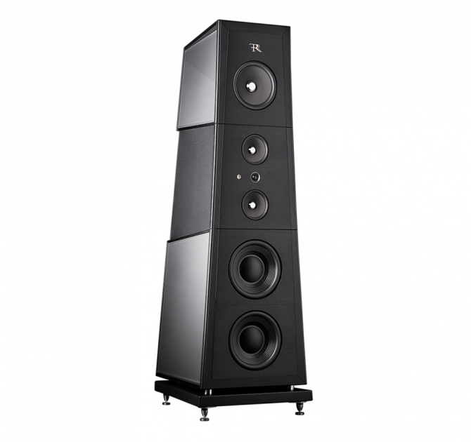 Rosso Fiorentino Florentia Loudspeaker in black