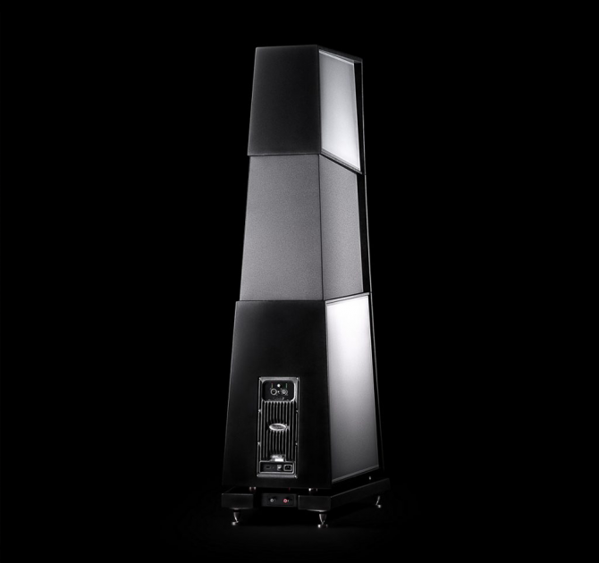Rosso Fiorentino Florentia Loudspeaker rear view