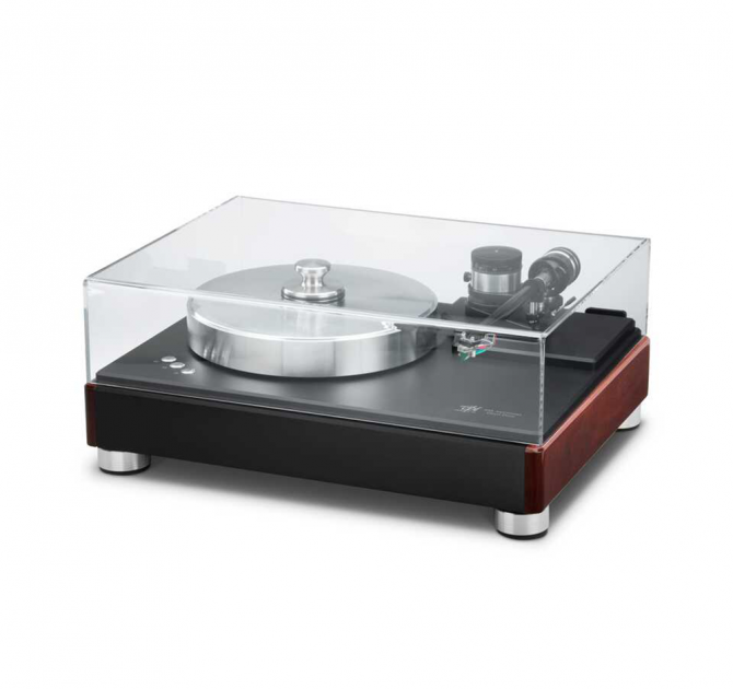 VPI HW-40 Turntable with clear, hinged dust cover