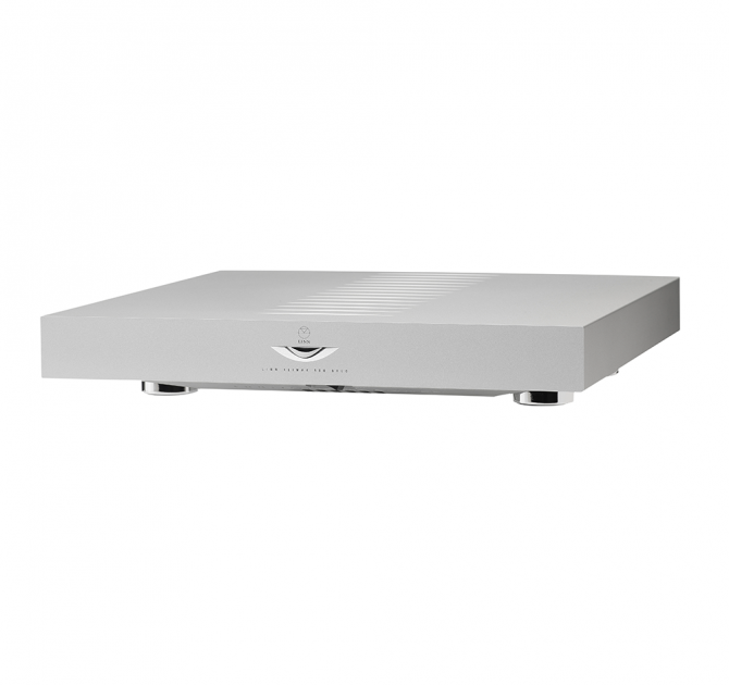 Linn Klimax Solo Amplifier front, side and top view.