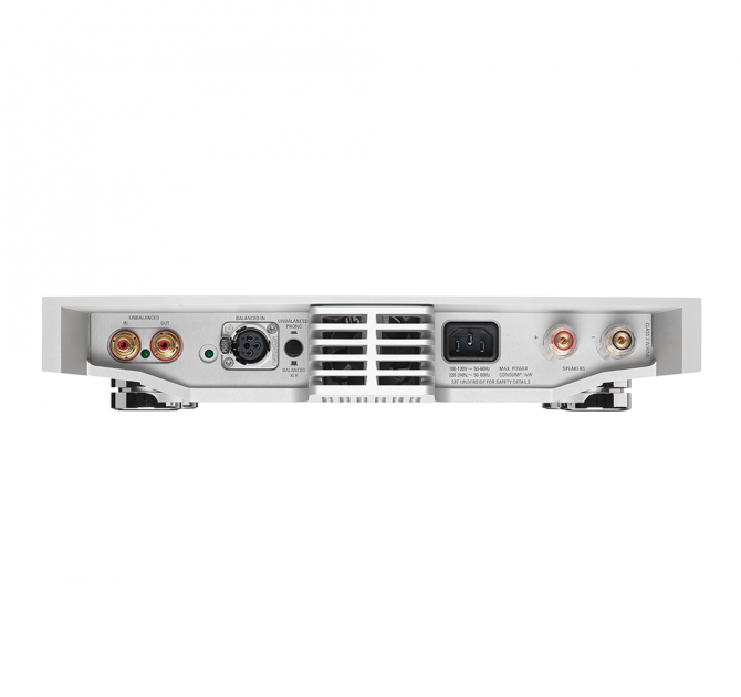 Linn Klimax Solo Amplifier rear view.