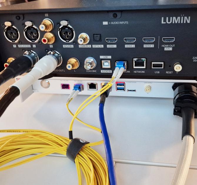 Lumin L2 Music Library & Network Switch