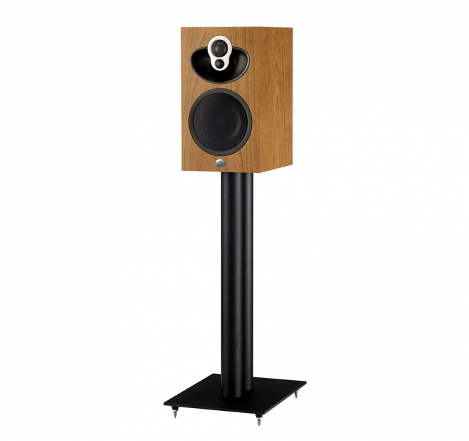 Linn Majik 109 Stand in black with Linn Majik 109 speaker.