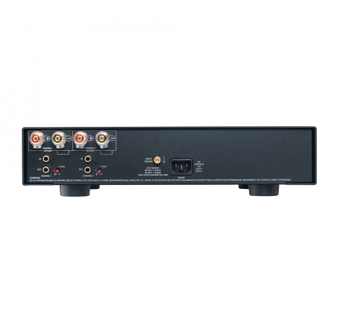 Linn Majik 2100 Amplifier rear view.