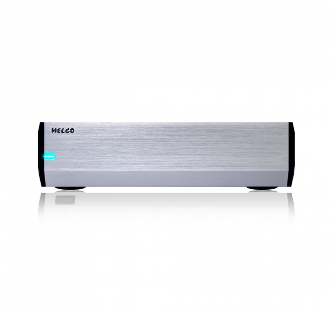 Melco N10/2 Digital Music Library.  One box in silver.