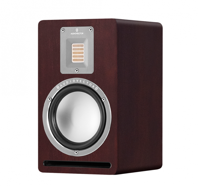Audiovector QR1 in dark walnut