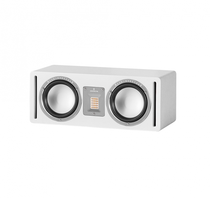 Audiovector QR Centre in white silk