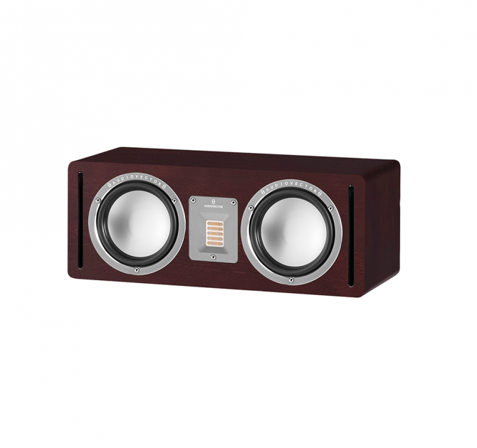 Audiovector QR Centre in dark walnut