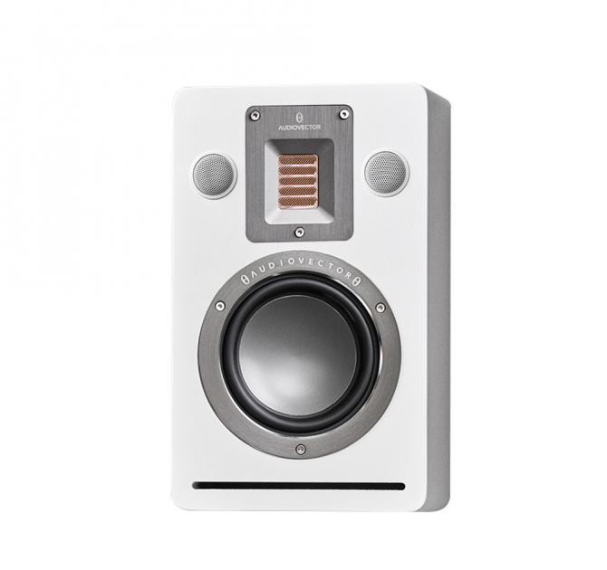Audiovector QR Wall in white silk