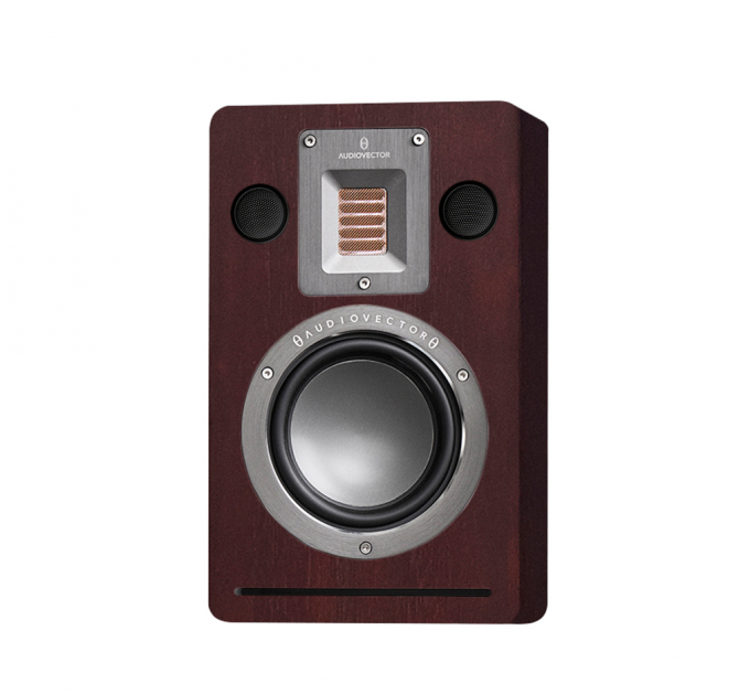 Audiovector QR Wall in Dark Walnut