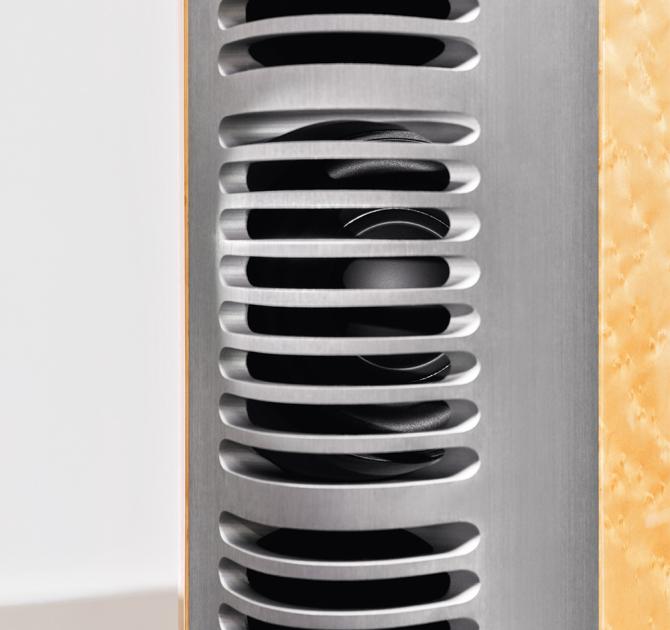 Audiovector R10 Arreté Loudspeaker rear view of a section of the speaker