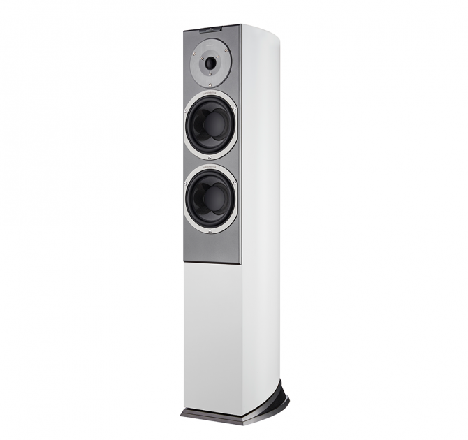 Audiovector R3 Signature in white silk
