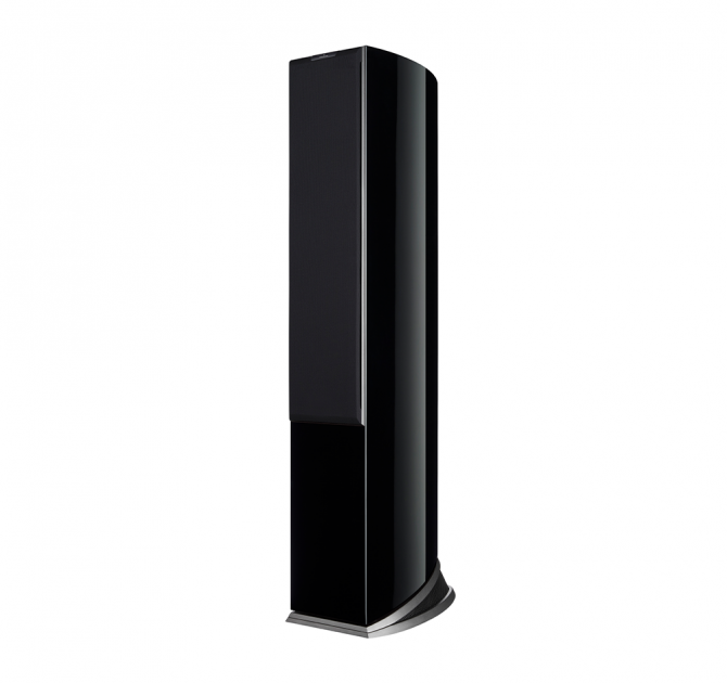 Audiovector R6 Signature in Piano Black grille on