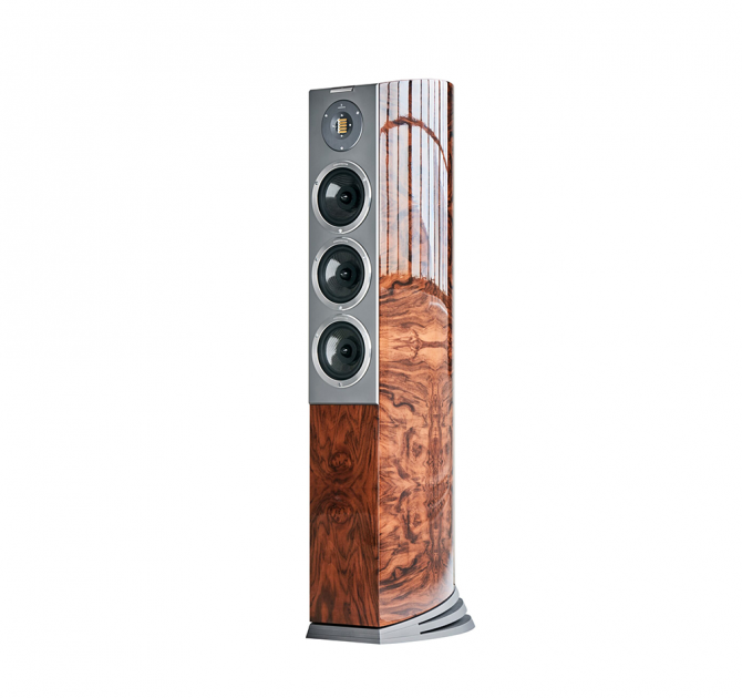 Audiovector R8 Arreté Loudspeaker in Italian Walnut Burl