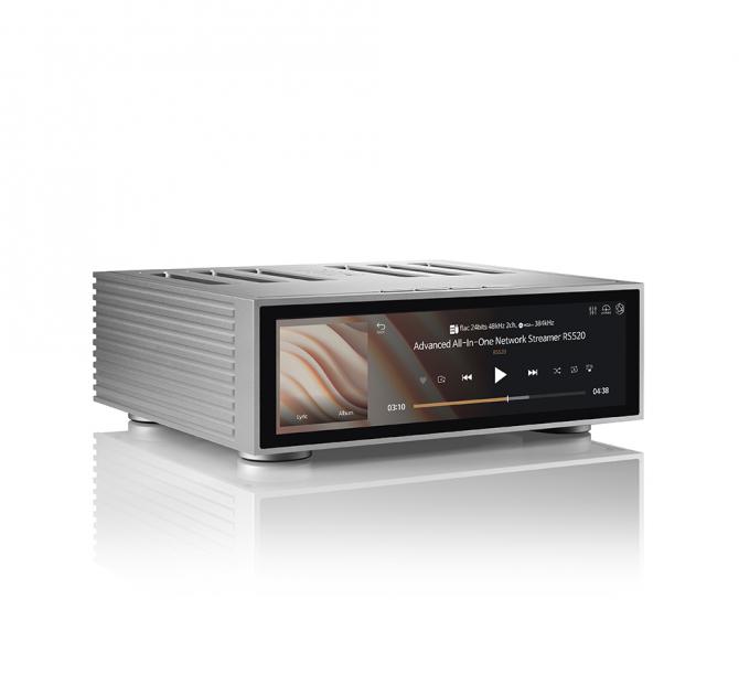 HiFi Rose RA520 Network Streamer in silver