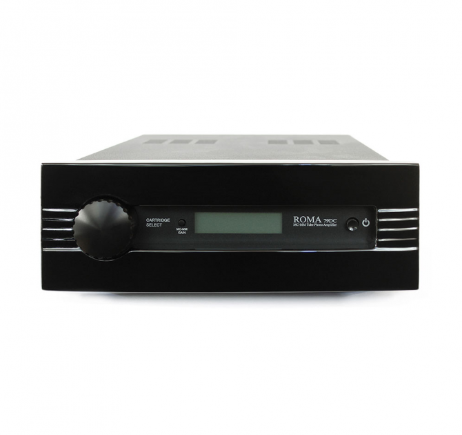 Synthesis Roma 79DC Phono Stage in black