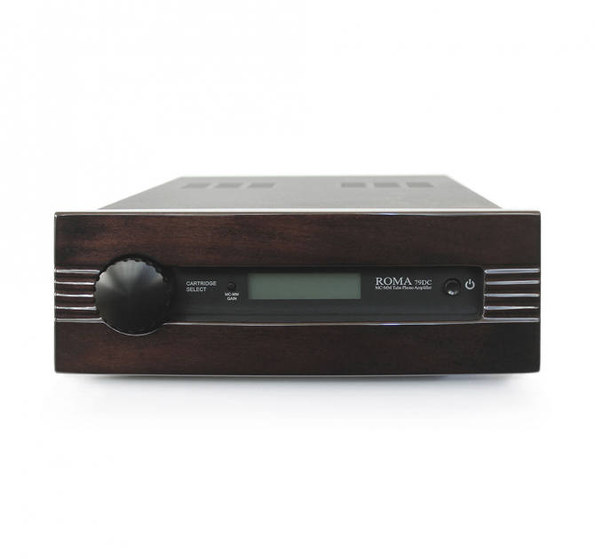 Synthesis Roma 79DC Phono Stage in dark