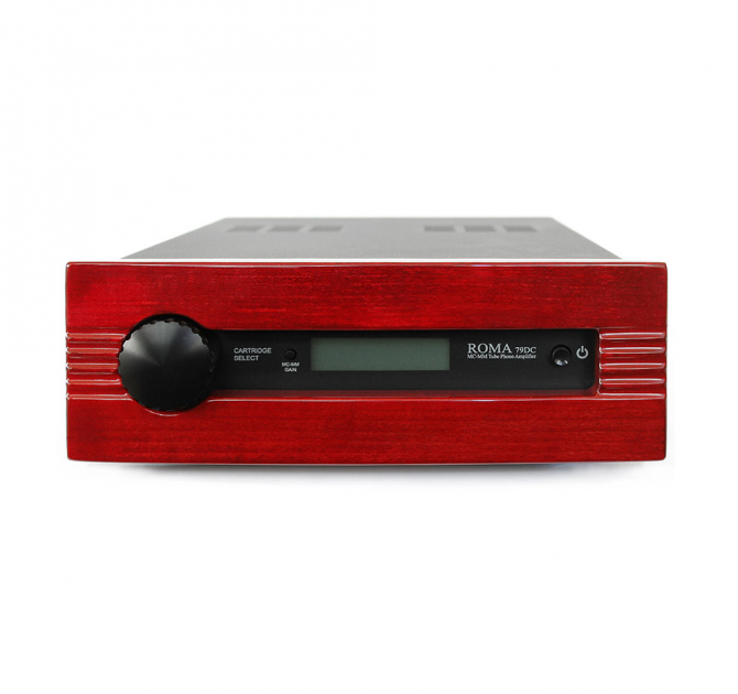 Synthesis Roma 79DC Phono Stage in wood