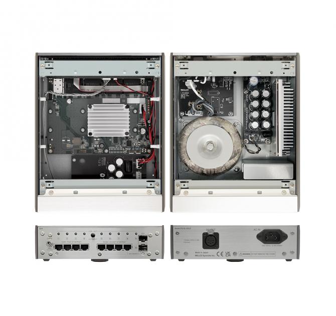 Melco S10 Data Switch view of the inside and rear