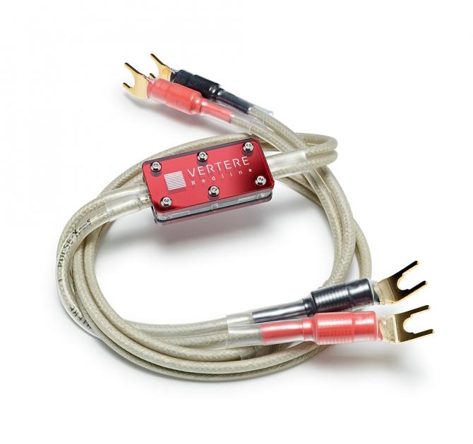 Vertere Redline Speaker Cable Spade Connections