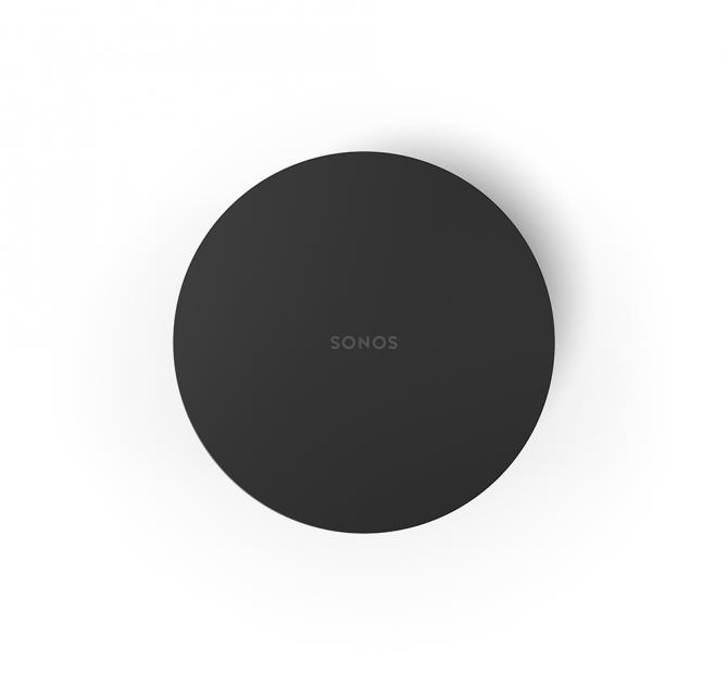 SONOS Sub Mini in black - top view