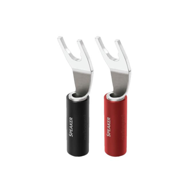 AudioQuest SureGrip 100 Multi-Spade in Silver