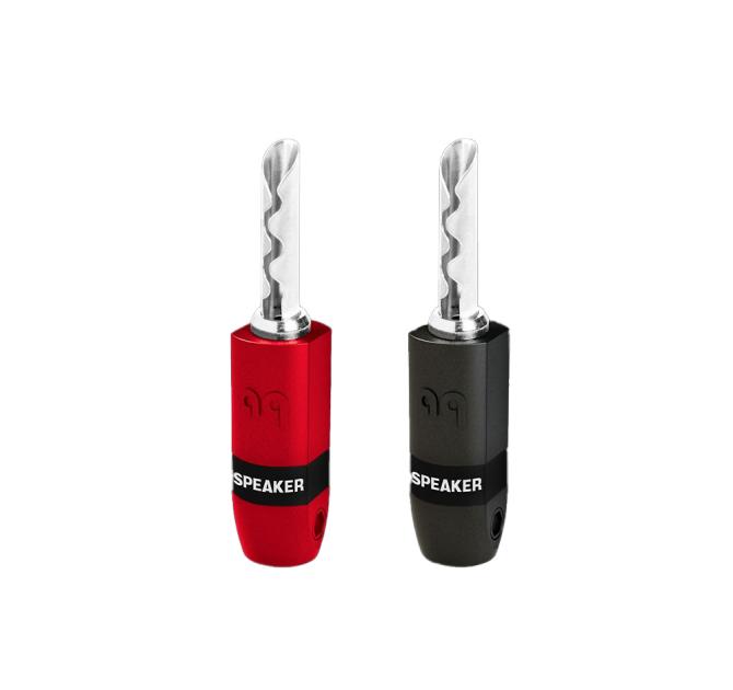 AudioQuest SureGrip 300 Banana in direct silver