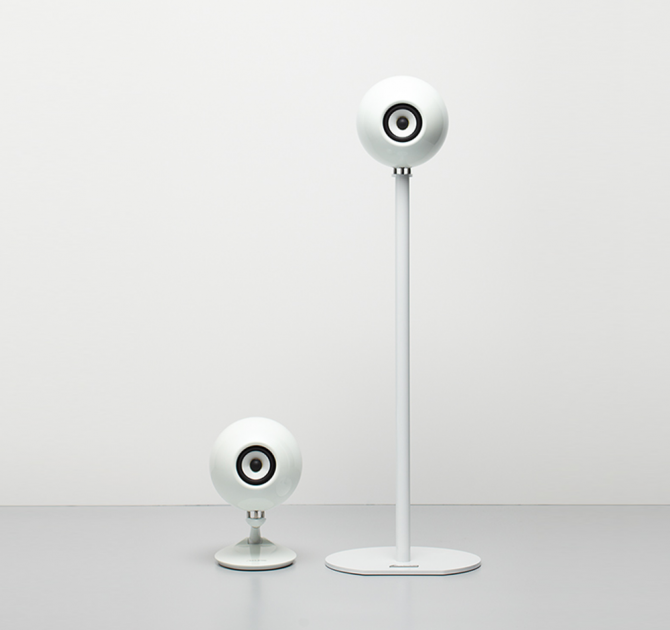 Eclipse TD508MK3 Speakers - tall and short next to each other