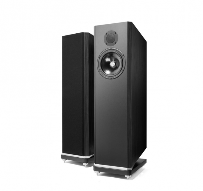 Kudos Titan 707 Speakers in Black Oak