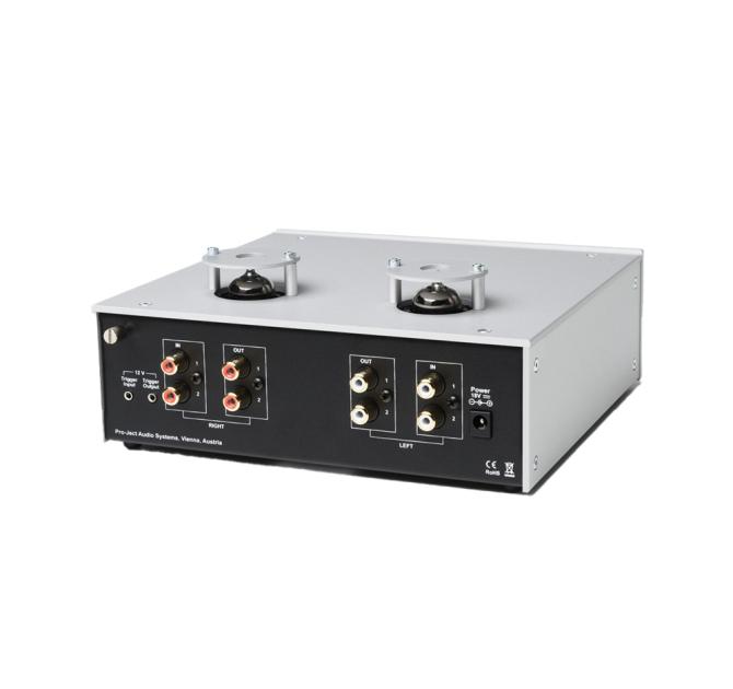 Project Tube Box DS2 Phono Preamplifier rear view
