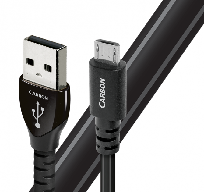 AudioQuest Carbon USB cable USB A to USB micro B