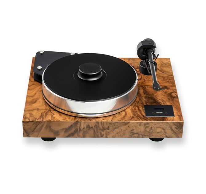 Project Xtension 10 Turntable in Walnut Burl Satin