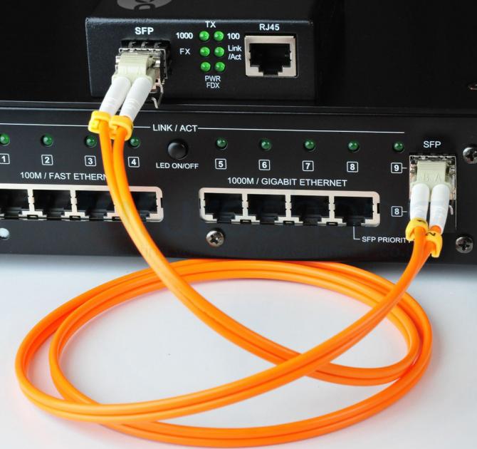 Adot Terminated Duplex Fibre Optic Cable