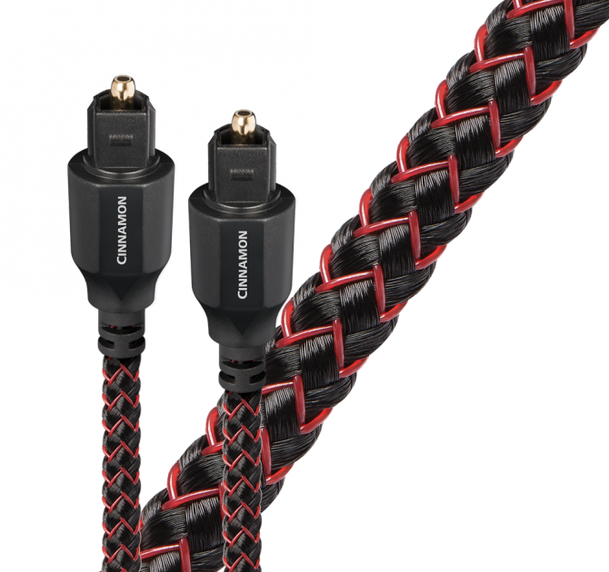AudioQuest Cinnamon Toslink Cable - 1.5m, Full-Size Optical, Full-Size Optical 