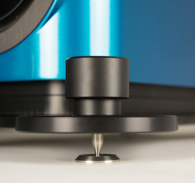 Kii Three BXT System close-up of the base
