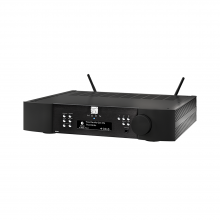 MOON 390 Preamplifier Network Player DAC in black
